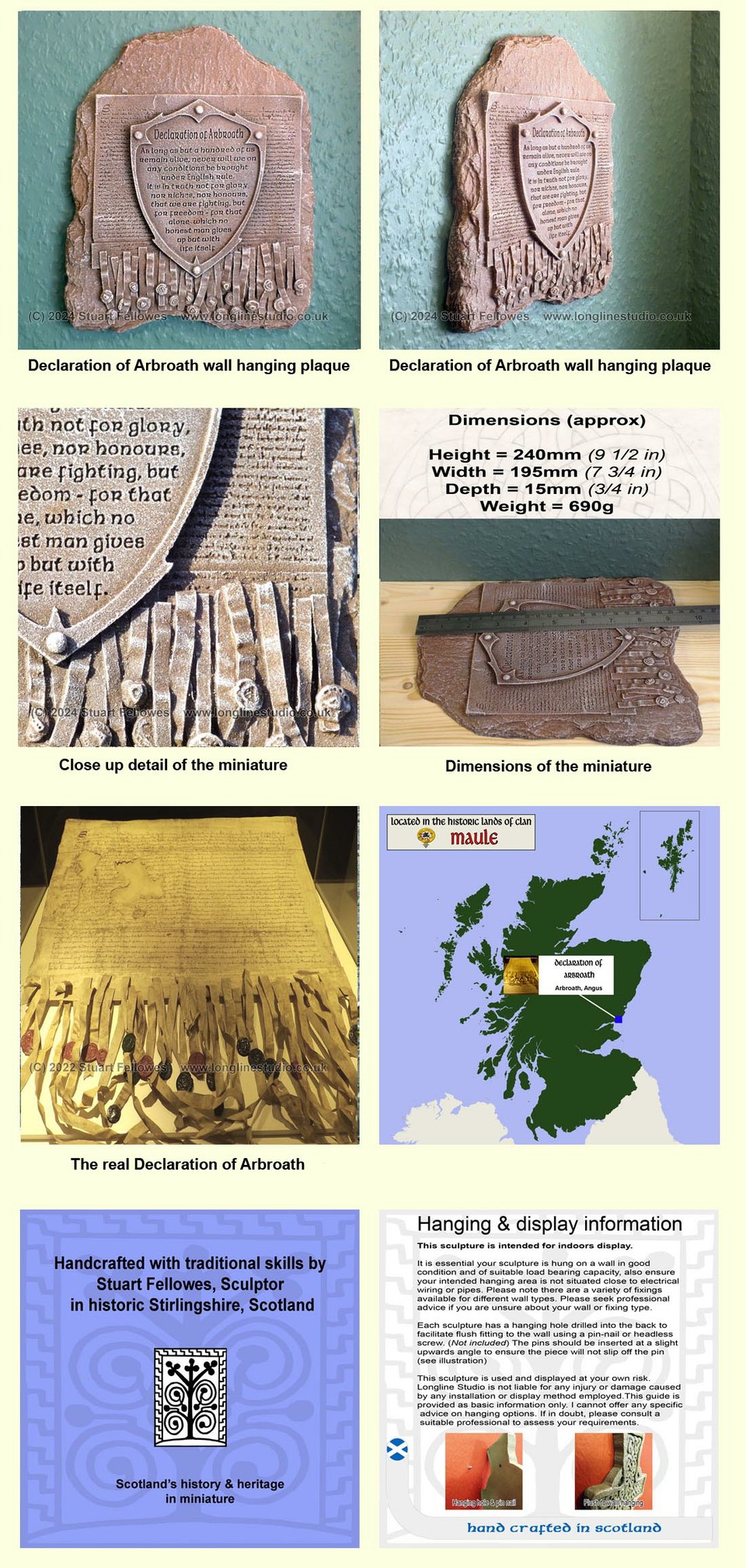 declaration of arbroath, stuart fellowes, longline studio