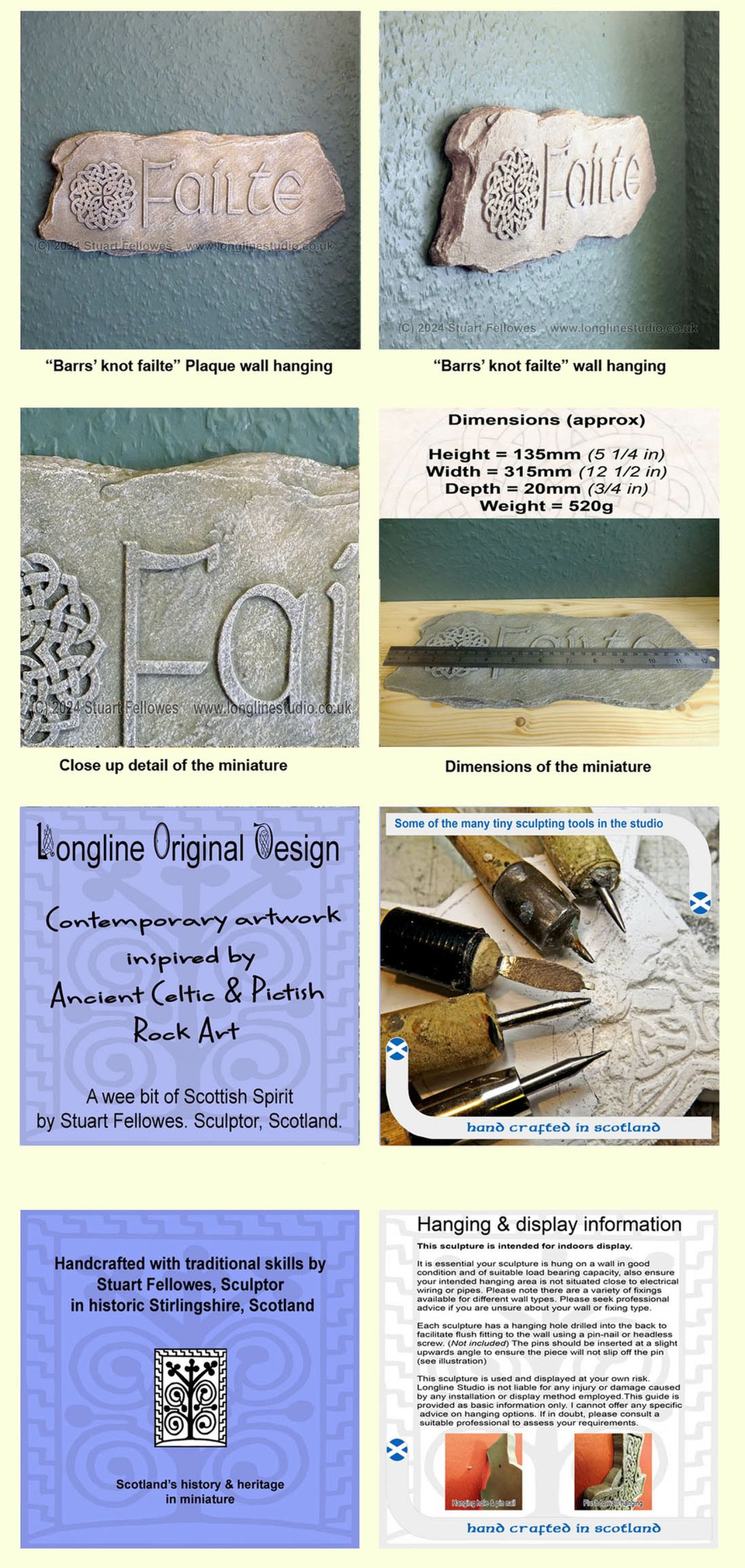 barr's knot failte, stuart fellowes, longline studio